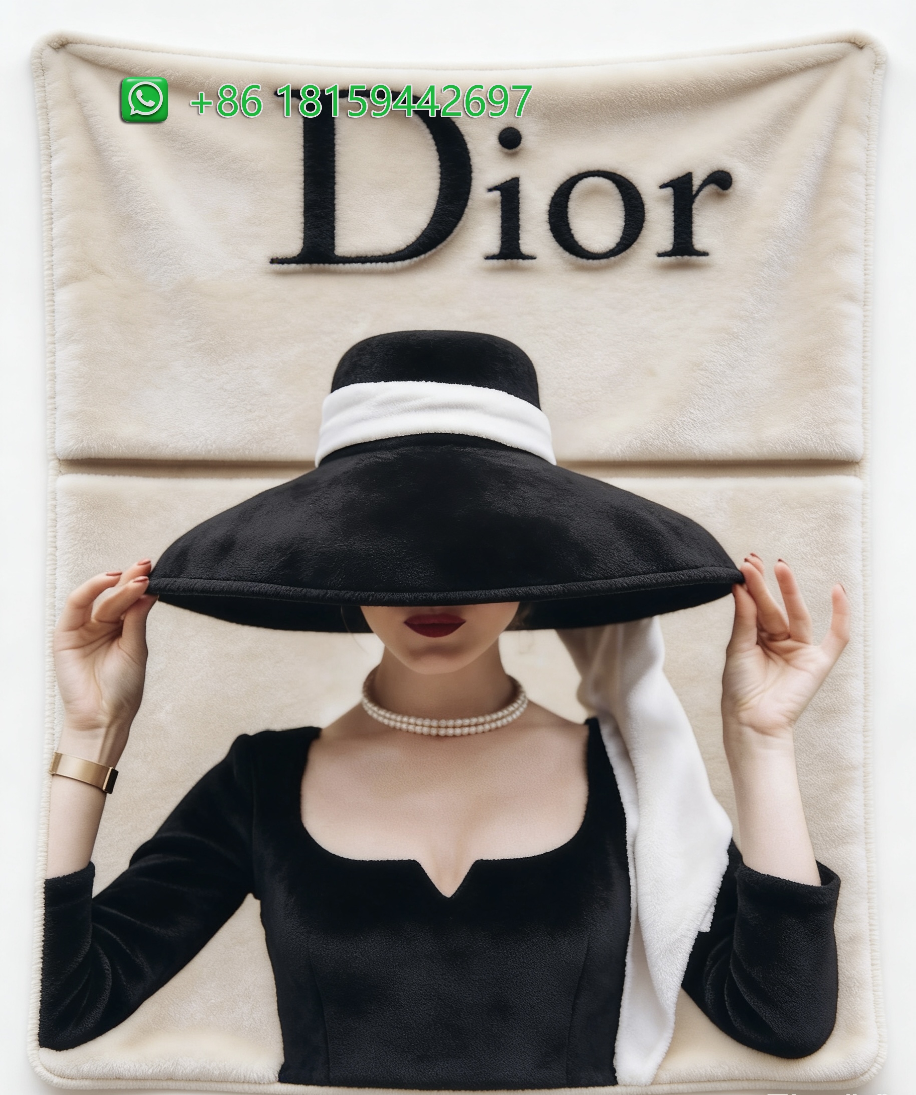 Dior Throw Blankets